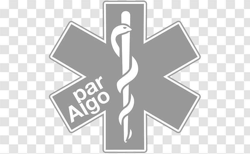 Star Of Life Emergency Medical Technician Services Paramedic Decal - Ambulance Siren Transparent PNG