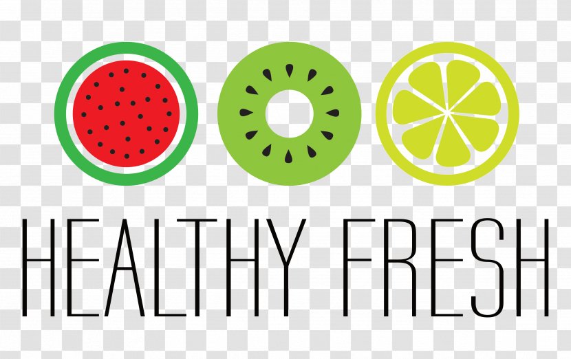 Health Superfood Vitamin Fruit Lifestyle - Logo - Fresh And Healthy Transparent PNG