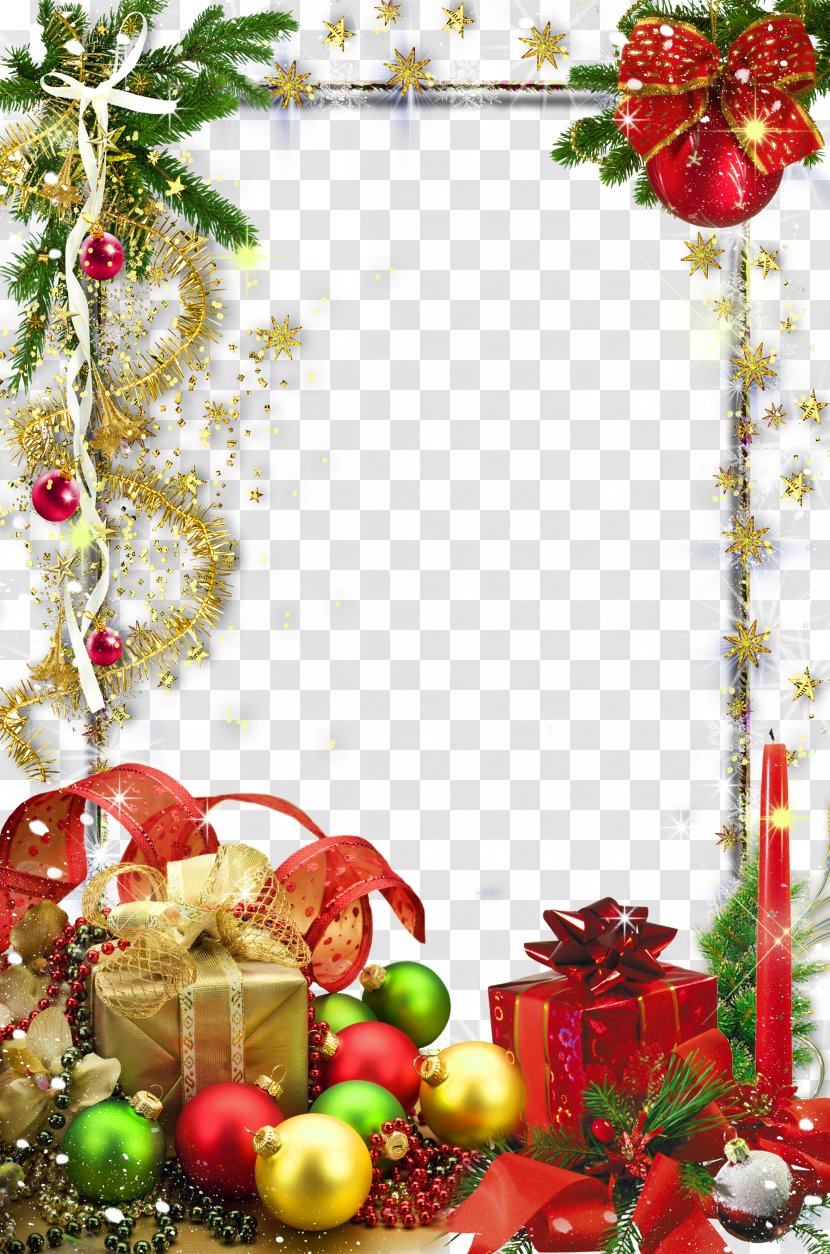 Merry Christmas 2016 Picture Frames And Holiday Season - Branch Transparent PNG