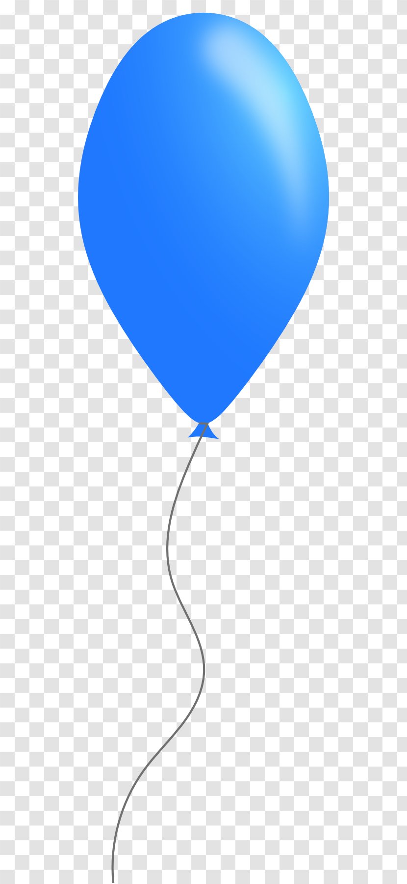 Hot Air Balloon Blue Clip Art - Modelling - Picture Transparent PNG