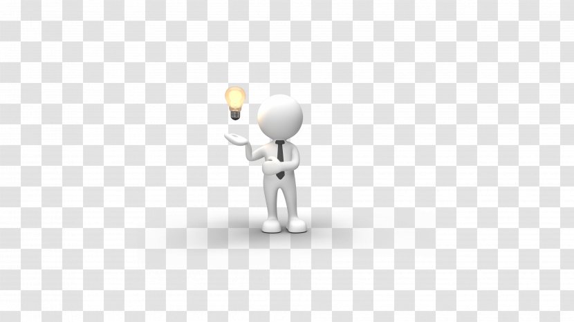 Material Pattern - White Villain Holding Light Bulb Transparent PNG