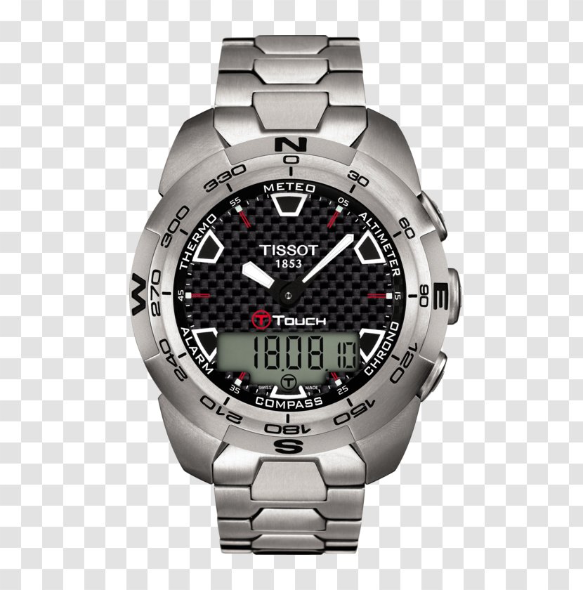 Tissot T-Touch Expert Solar Watch Le Locle Quartz Clock Transparent PNG