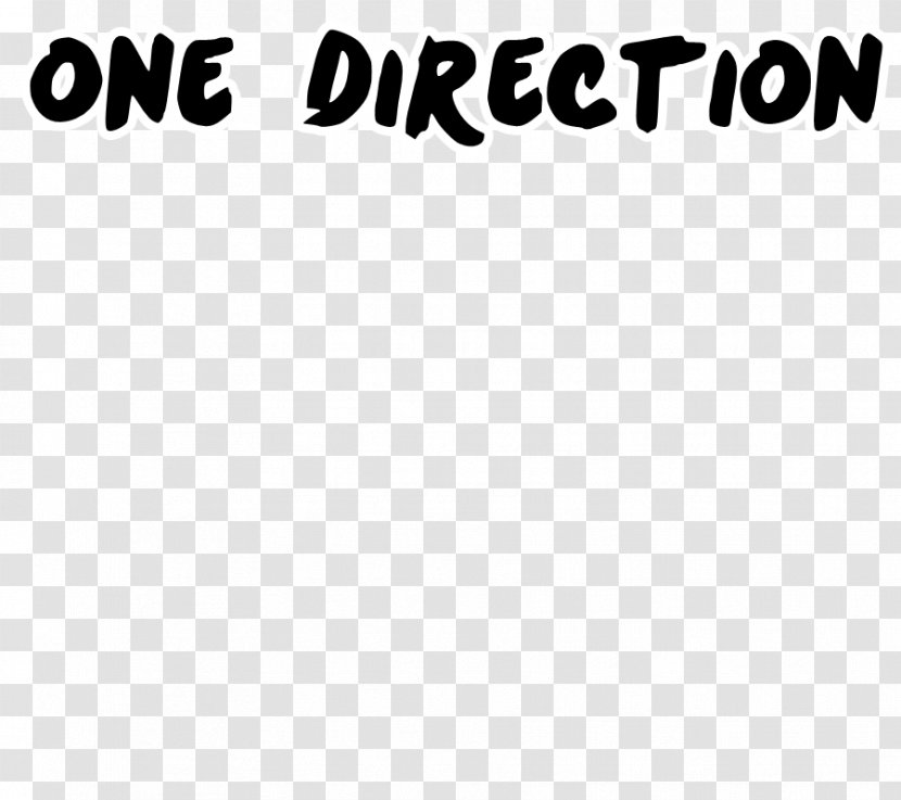 One Direction Logo Graphic Design Font - Cartoon Transparent PNG