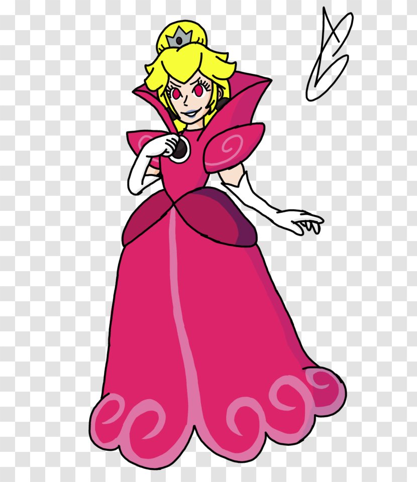 Super Princess Peach Shroob Female - Flower - Meb Transparent PNG