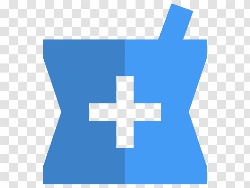 Cross Electric Blue Logo Symbol Transparent PNG