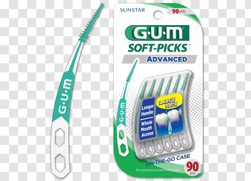 GUM Soft-Picks Toothbrush Accessory Gums Dentistry - Gum Softpicks - Dental Medical Equipment Transparent PNG