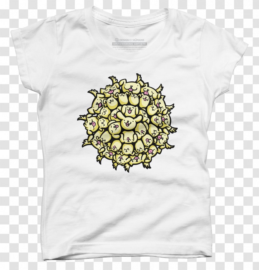 T-shirt Sleeve Top Fashion - Flower Transparent PNG