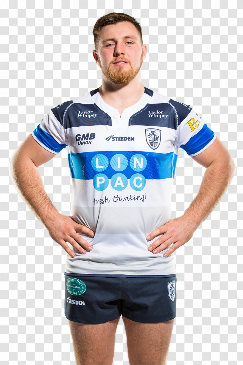Anthony Thackeray Featherstone Rovers Rugby League Club Jersey - T-shirt Transparent PNG