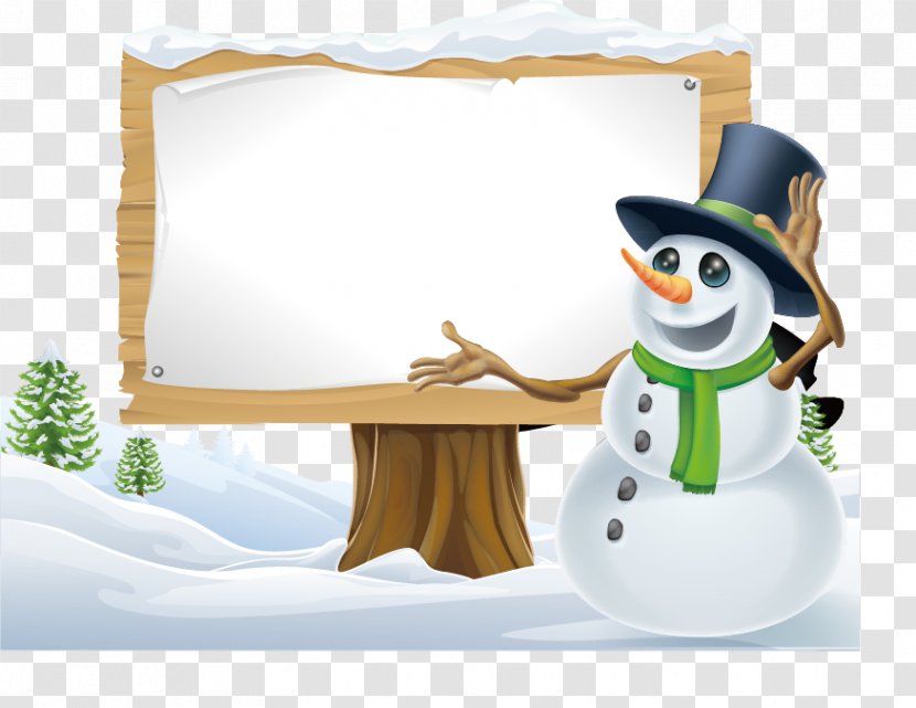 Snowman Christmas Stock Photography Clip Art - Flightless Bird - Bulletin Transparent PNG