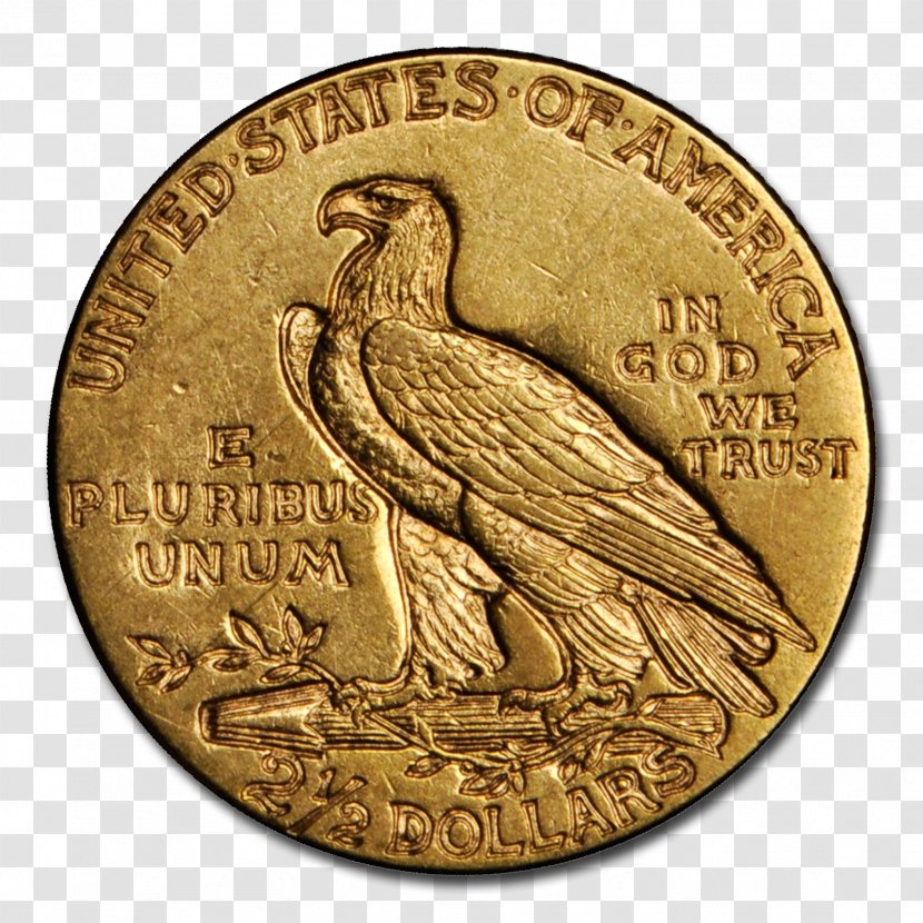 Gold Coin Half-Sovereign Numismatics - Uncirculated - Lakshmi Transparent PNG