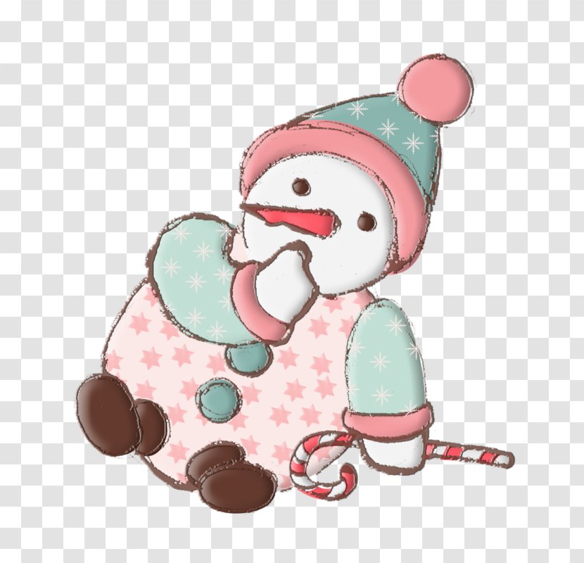 Snowman Cartoon Drawing - Line Art - Hand Drawn Doll Transparent PNG