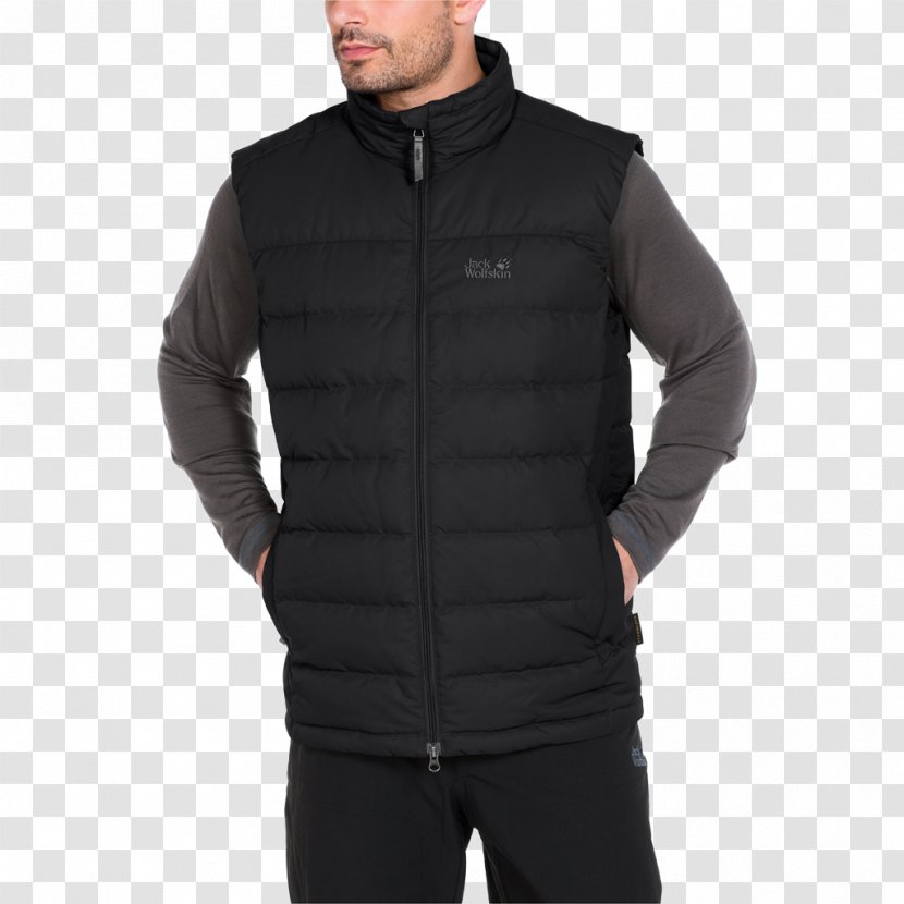 Jacket Clothing Hoodie Overcoat - Vests Transparent PNG