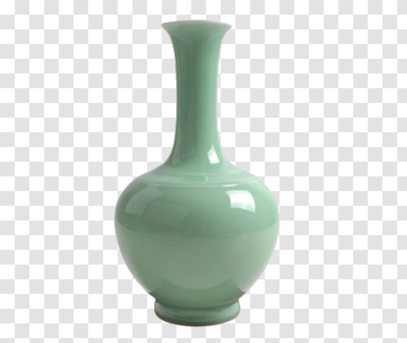 Ceramic Vase Pottery Porcelain - Bottle Transparent PNG