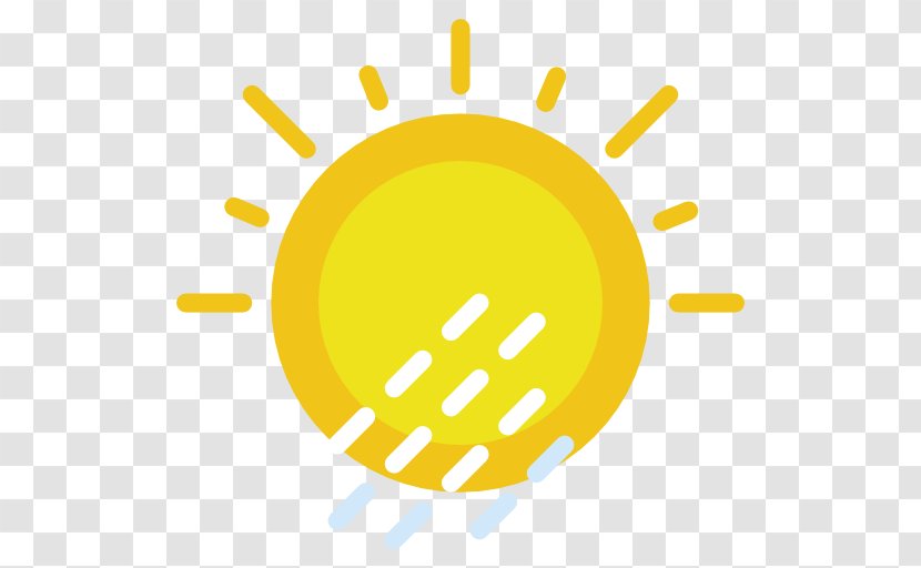 Sunlight - Yellow - Rainy Icon Transparent PNG