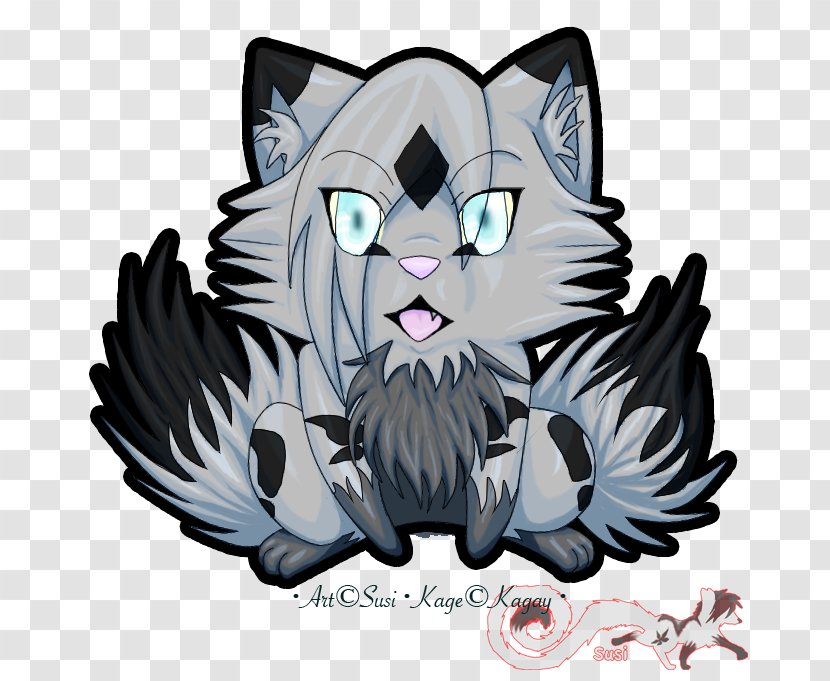 Whiskers White Tiger Cat Fan Art - Paw Transparent PNG