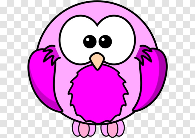 Coloring Book Owls Drawing Clip Art - Child - Pink Bird Transparent PNG