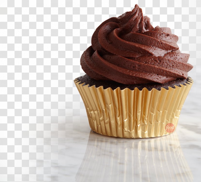 Cupcake Chocolate Cake Frosting & Icing Muffin Ganache Transparent PNG