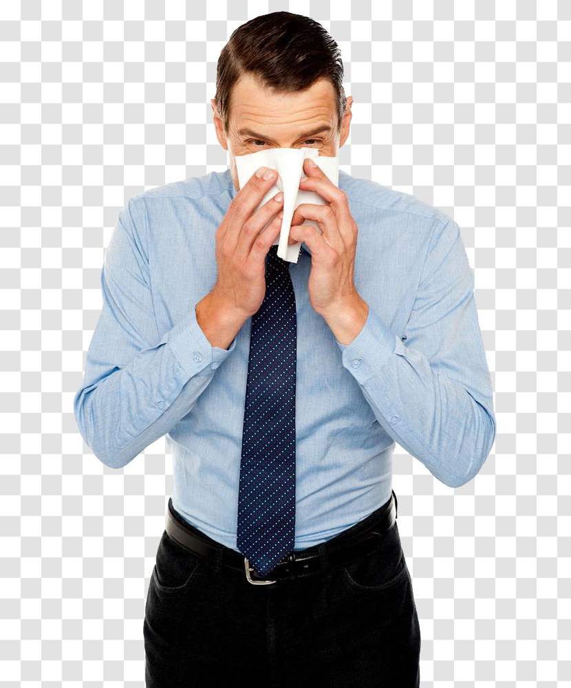 Sneeze Stock Photography Cough Common Cold Businessperson - Shoulder - Cover Your Nose Picture Transparent PNG