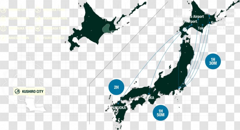 Matsue Prefectures Of Japan Vector Map - Royaltyfree - Beautiful Vast Transparent PNG