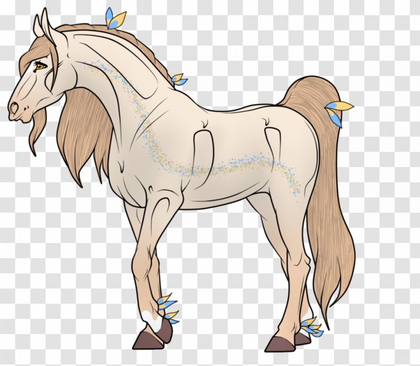 Mane Foal Mustang Stallion Colt - Watercolor Transparent PNG