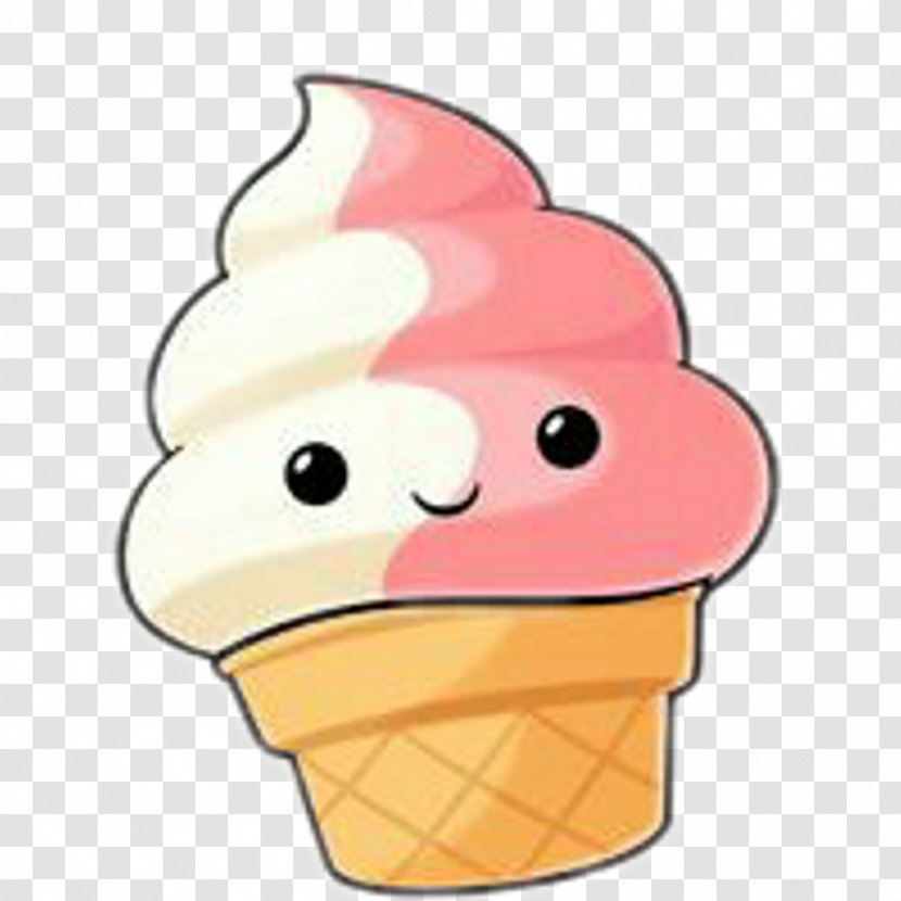 Ice Cream Cones Drawing Milkshake - Strawberry Transparent PNG