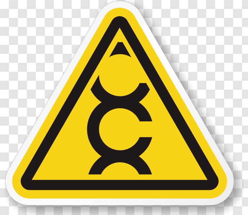 Warning Sign Biological Hazard Symbol - Caution Triangle Transparent PNG