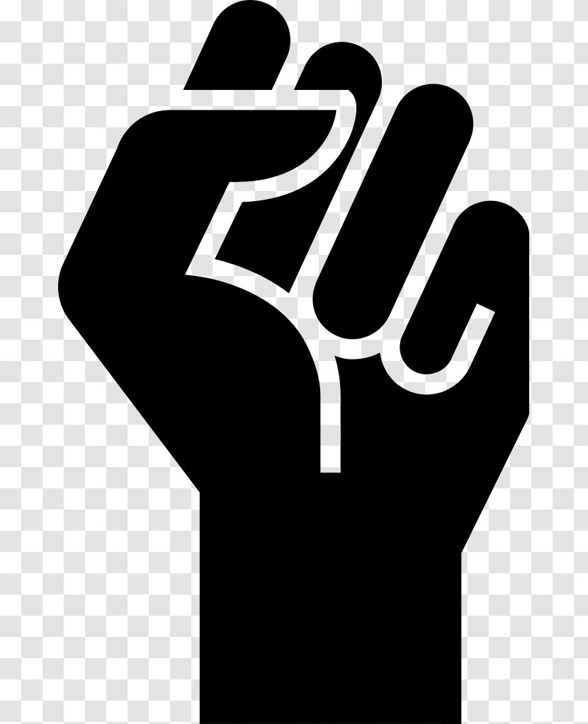 1968 Olympics Black Power Salute Raised Fist Symbol Clip Art Transparent PNG