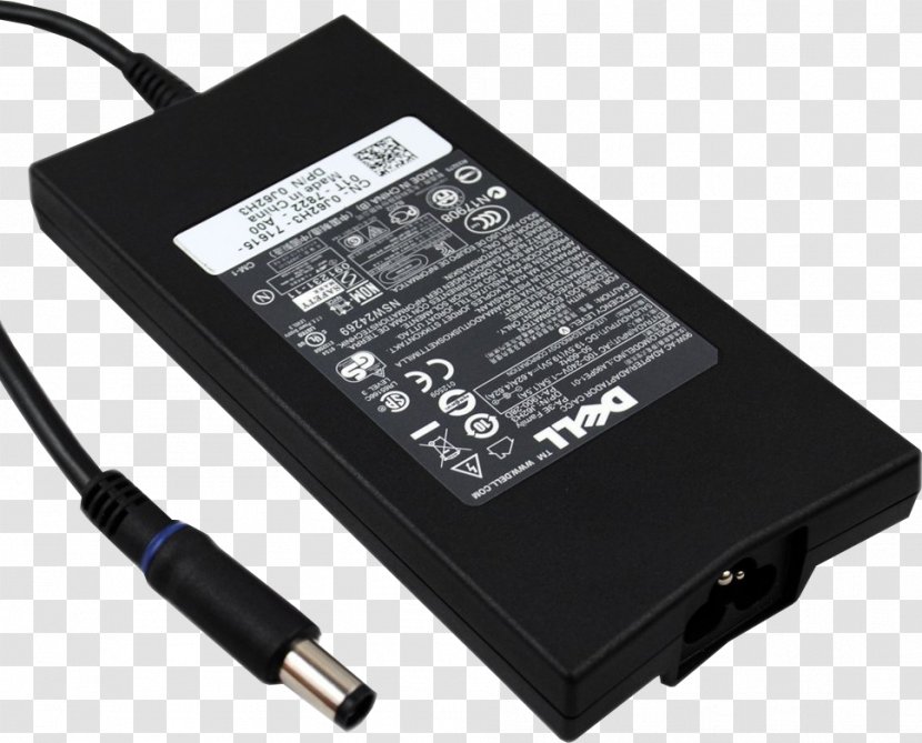 Laptop Dell Battery Charger AC Adapter - Computer Component Transparent PNG
