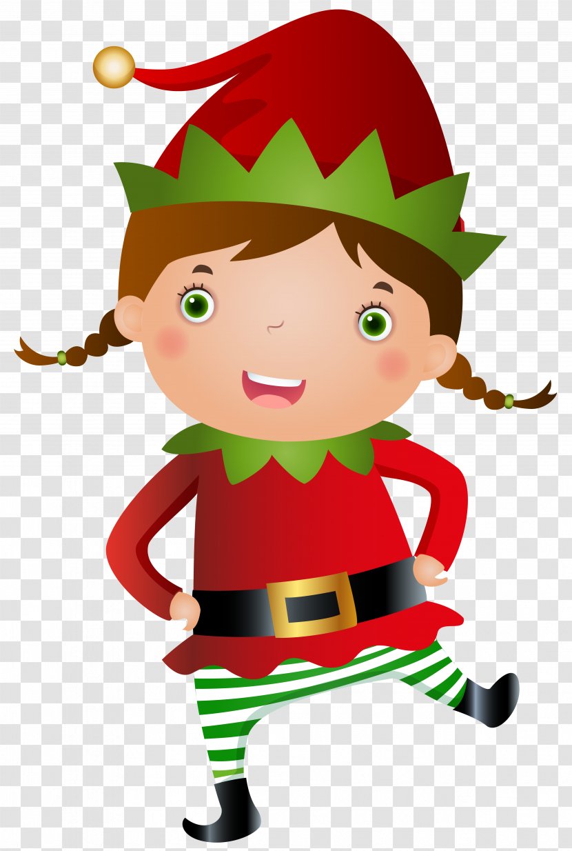 Santa Claus Christmas Elf Clip Art - Tree - Summer Cliparts Transparent PNG