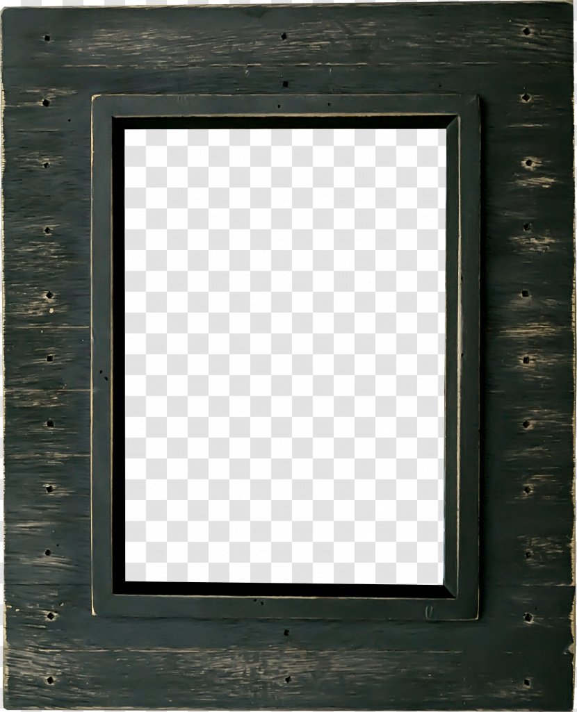 Window Picture Frame Square, Inc. Pattern - Square Inc - Beautiful Black Wood Transparent PNG