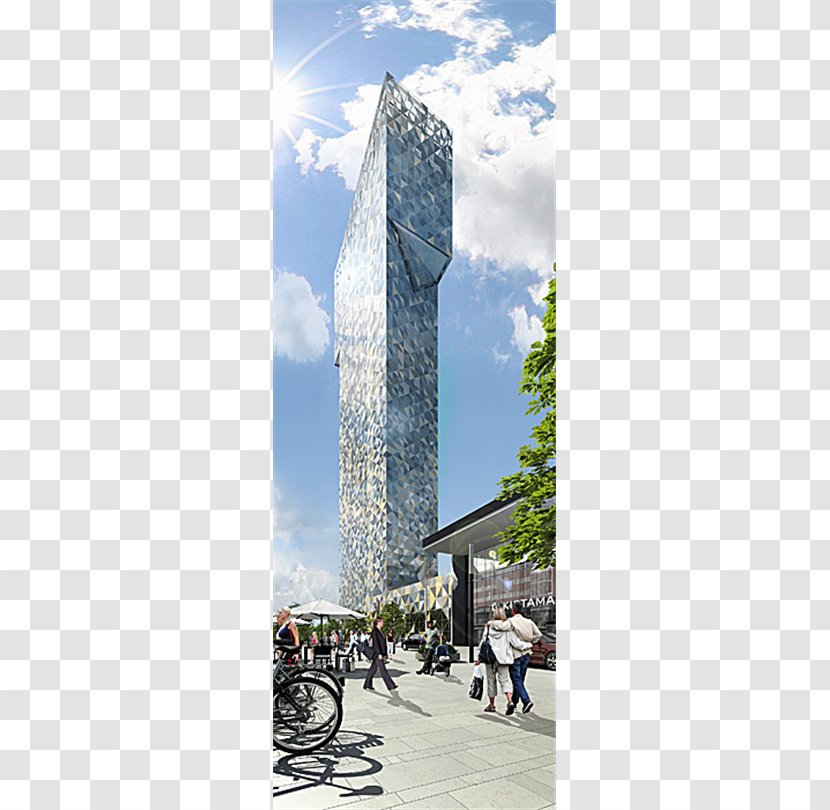 Scandic Victoria Tower Skyscraper Building Architecture - Monolith Transparent PNG