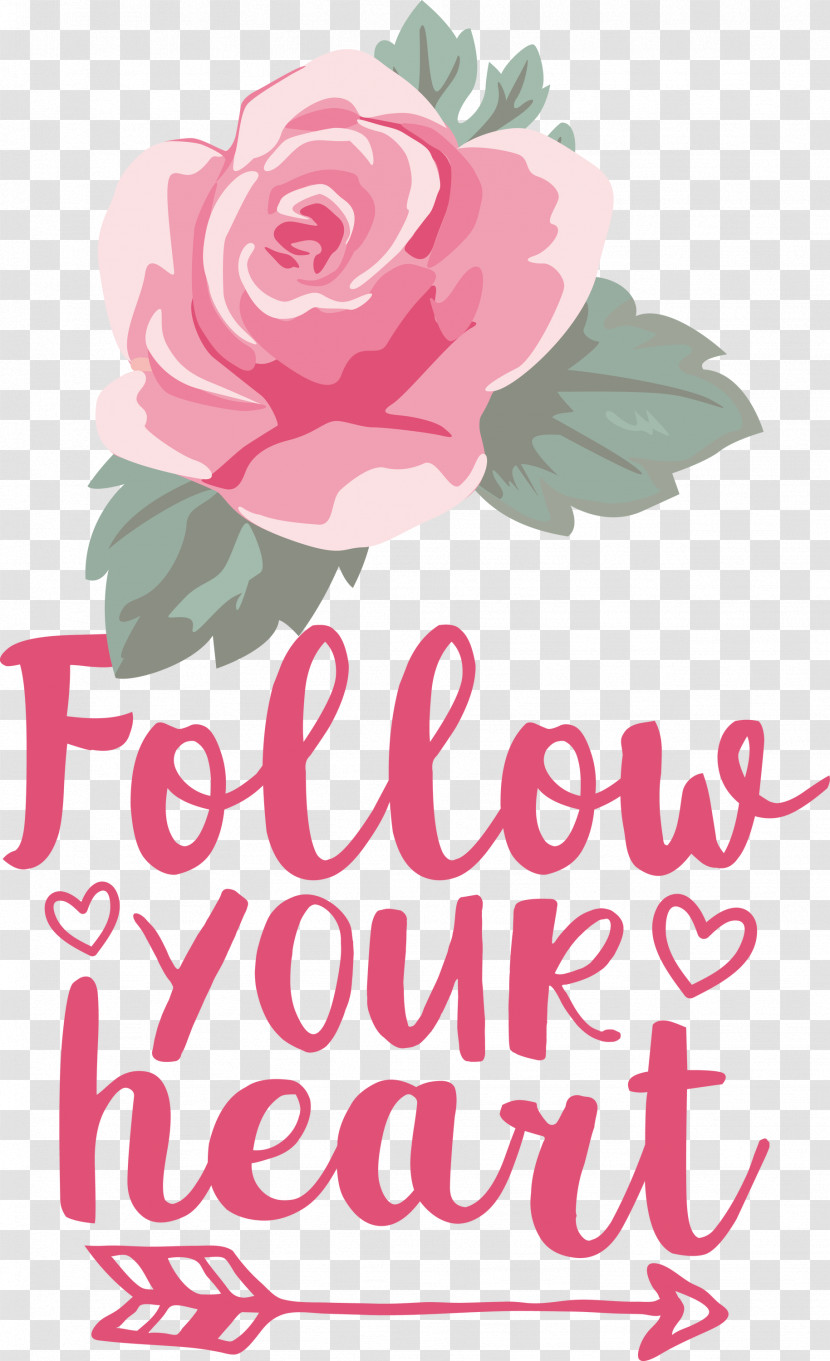 Follow Your Heart Valentines Day Valentine Transparent PNG