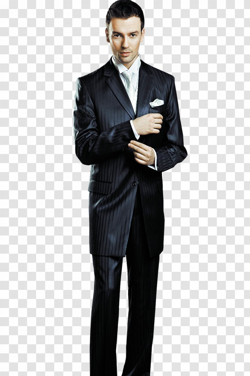 Businessperson Suit Tuxedo - Standing Transparent PNG