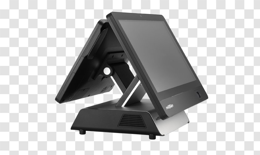 Point Of Sale Computer Monitors Touchscreen Monitor Accessory Customer - Multimedia - Pos Terminal Transparent PNG