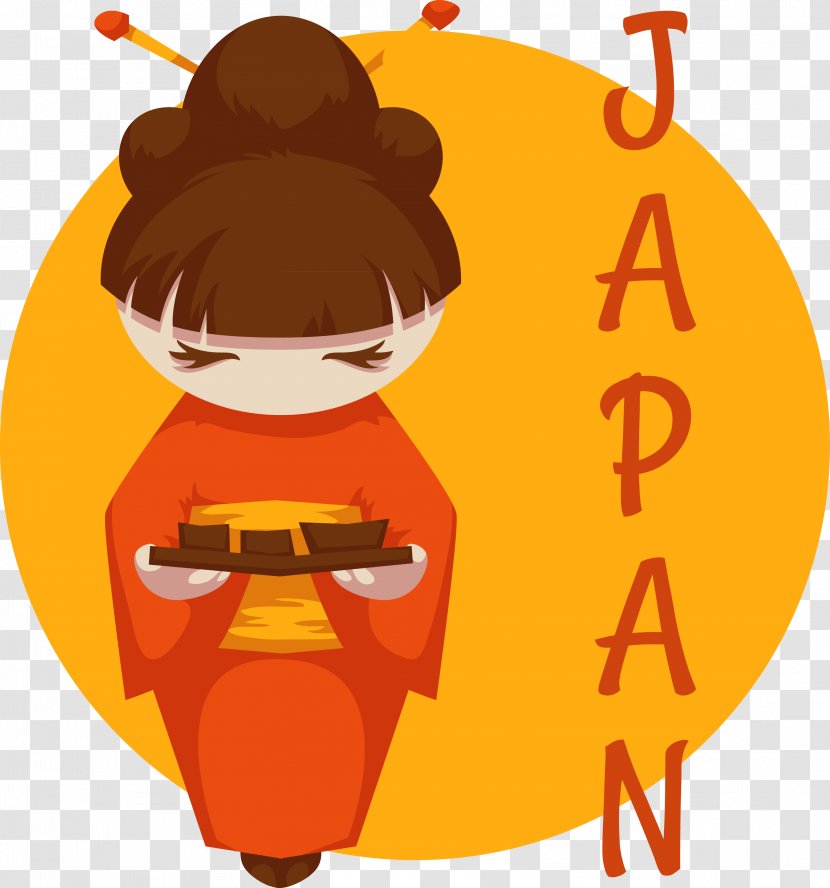 Japanese Woman Sushi Geisha Transparent PNG