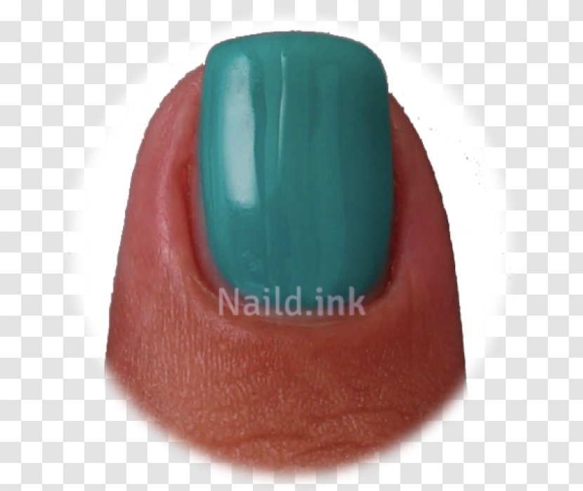 Nail Turquoise Transparent PNG