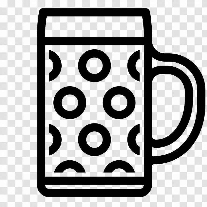 Beer Glasses Clip Art - Black And White - Mug Transparent PNG