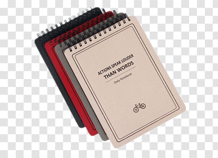 Paper Notebook Pen - Frame - Notes Transparent PNG