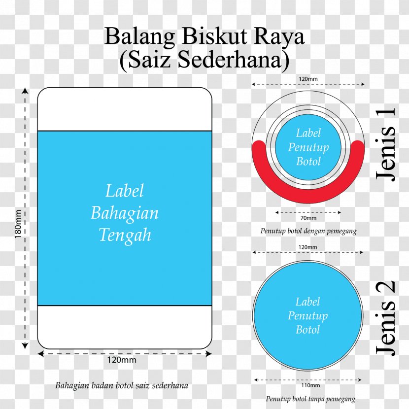 Sticker Label Biscuits Brand Digital Printing - Diagram - Biskut Transparent PNG