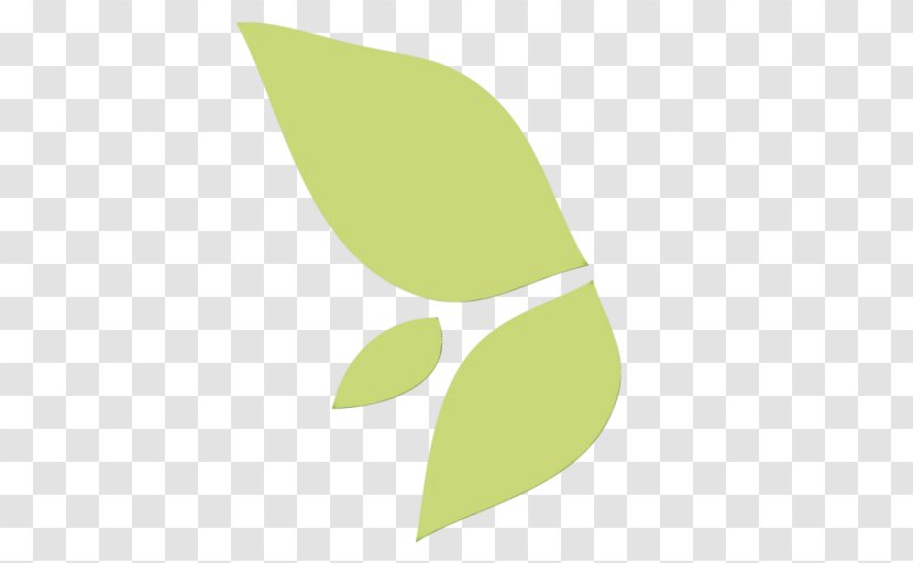 Green Leaf Logo - Plant Stem Transparent PNG