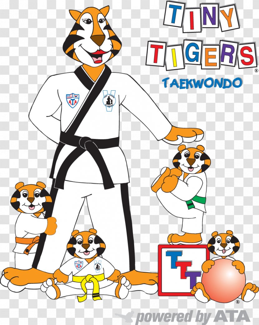 Tiny Tiger Taekwondo ATA Martial Arts Transparent PNG