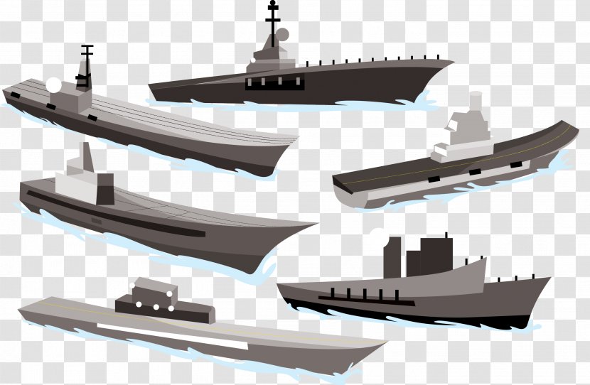 Ship - Naval - Vector Transparent PNG