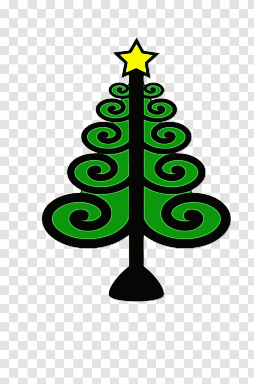 Christmas Tree - American Larch Pine Family Transparent PNG