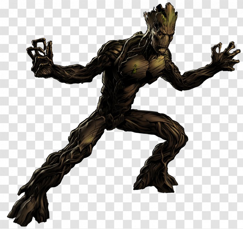 Star-Lord Groot Marvel: Avengers Alliance Rocket Raccoon Drax The Destroyer - Character Transparent PNG
