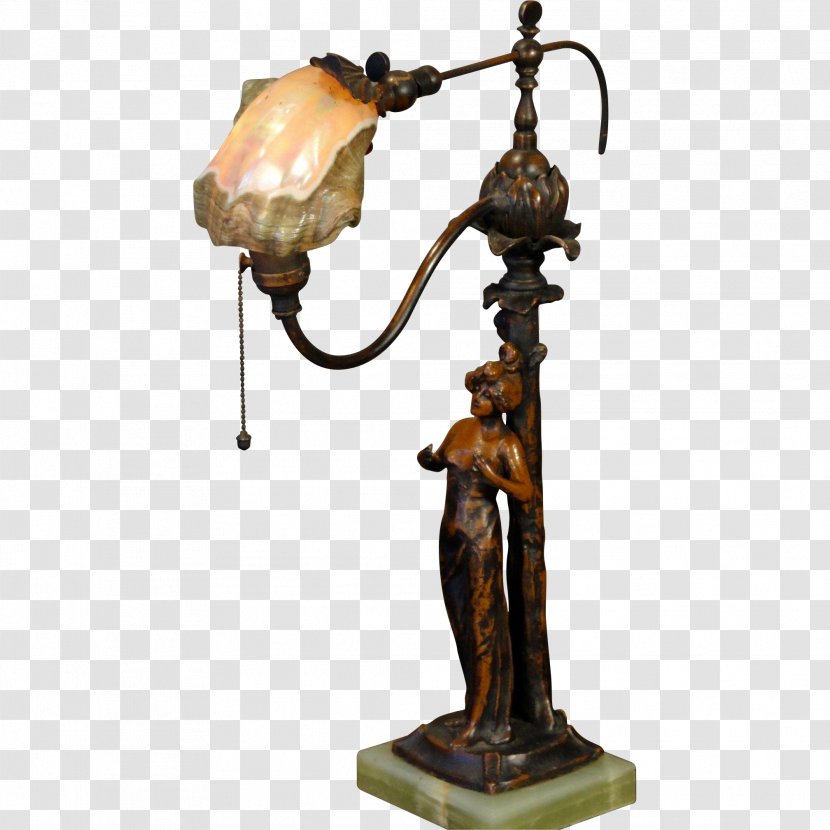 LED Lamp Art Bronze Sculpture Glass - Antique - Street Transparent PNG