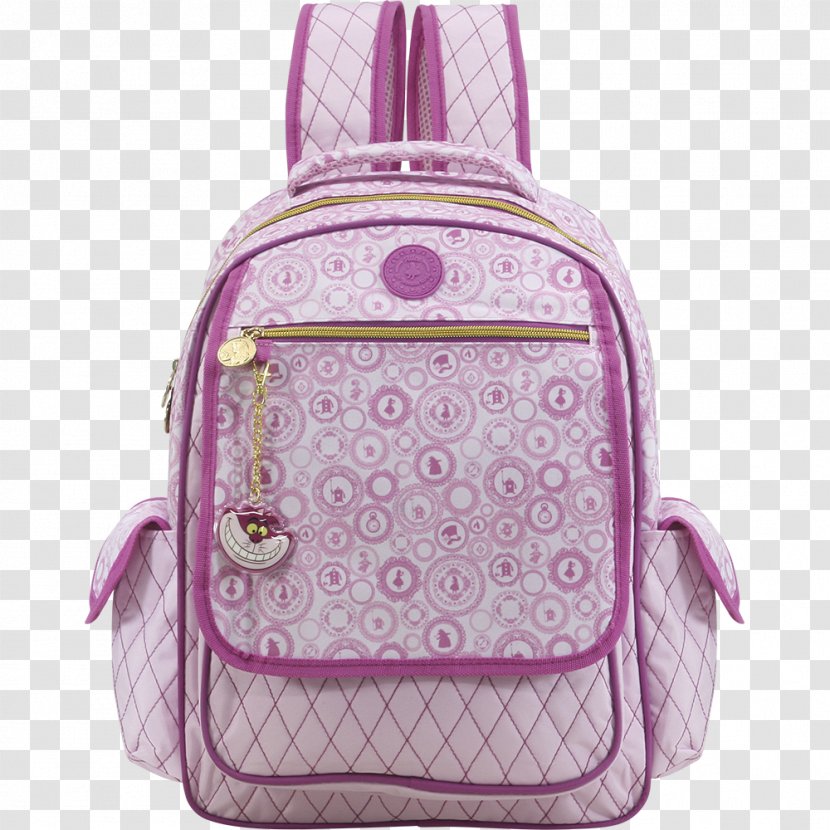 Backpack Diaper Bags Alice's Adventures In Wonderland Cheshire Cat Transparent PNG
