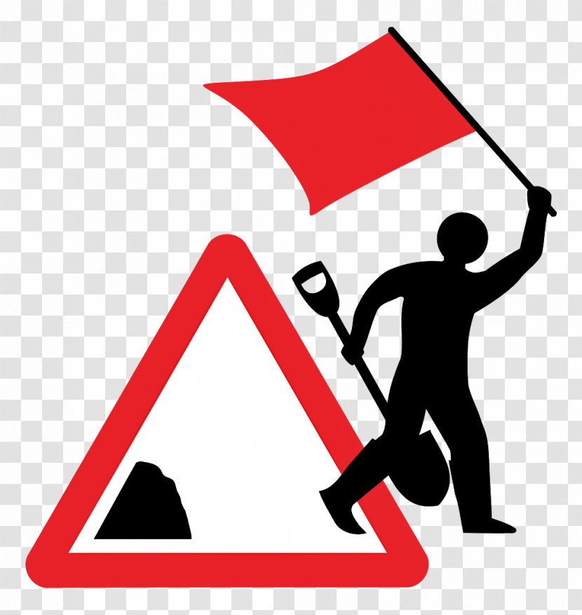 Traffic Sign Sign Signage Triangle Line Transparent PNG