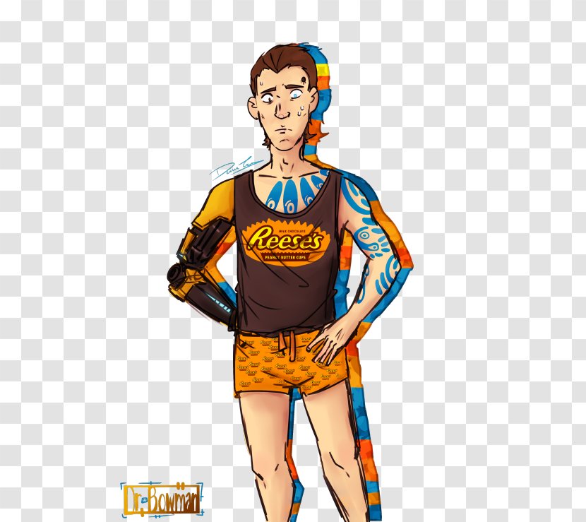 Tales From The Borderlands Reese's Peanut Butter Cups T-shirt Cheerleading Uniforms Pajamas - Heart - Frame Transparent PNG
