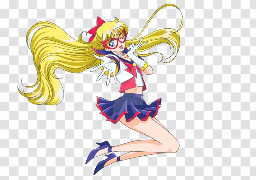 Sailor Venus Moon Neptune Chibiusa Codename: V - Flower Transparent PNG