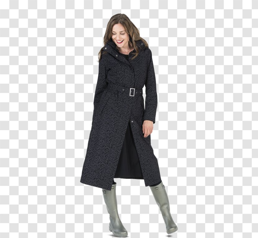 Overcoat Hood Fake Fur Clothing - Blessed Rainy Day Transparent PNG
